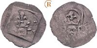 B&ouml;hmen K&ouml;nigreich: Pfennig Erlangen K&ouml;nig Wenzel IV, 1378-1419: ss 69.22 US$  +  6.92 US$ shipping