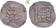 B&ouml;hmen K&ouml;nigreich: Pfennig Erlangen K&ouml;nig Wenzel IV, 1378-1419: ss 69.22 US$  +  6.92 US$ shipping