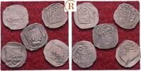 B&ouml;hmen K&ouml;nigreich: Pfennig Erlangen. Lot 5 St&uuml;ck K&ouml;nig Wenzel IV, 1378-1... 115.36 US$  +  6.92 US$ shipping