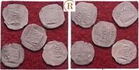 B&ouml;hmen K&ouml;nigreich: Pfennig Erlangen. Lot 5 St&uuml;ck K&ouml;nig Wenzel IV, 1378-1... 115.36 US$  +  6.92 US$ shipping