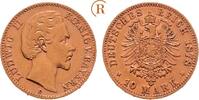 Kaiserreich: Bayern: 10 Mark 1878 D Ludwig II, 1864-1886: ss 547.97 US$  +  6.92 US$ shipping