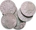 Österreich: 10 Schilling Lot 6 Stück -