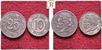 Bonn Stadt: Lot: 25 und 10 Pfennig Ludwig van Beethoven -