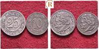 Bonn Stadt: Lot: 25 und 10 Pfennig Ludwig van Beethoven -