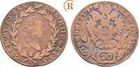 Habsburg: 20 Kreuzer zeitgenössische Fälschung Joseph II, 1765-1790: -