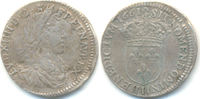 Frankreich: 1/12 Ecu Ludwig XIV, 1643-1715: -