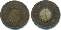 Grossbritannien: Penny MODEL Victoria, 1837-1901: -