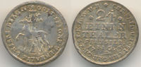 Stolberg: 1/24 Taler. Ausbeute. Feinsilber. Christoph Friedrich und Jost Christian, 1704-1738: -