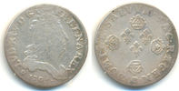 Frankreich: 10 Sols aux 4 courinnes. Mzst. Straßburg. Ludwig XIV, 1643-1715: -