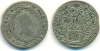 Habsburg: 10 Kreuzer Prag Maria Theresia, 1740-80: -