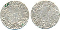 Habsburg: 3 Kreuzer. Mzz. HR für Breslau. Ferdinand II, 1619-1637: -