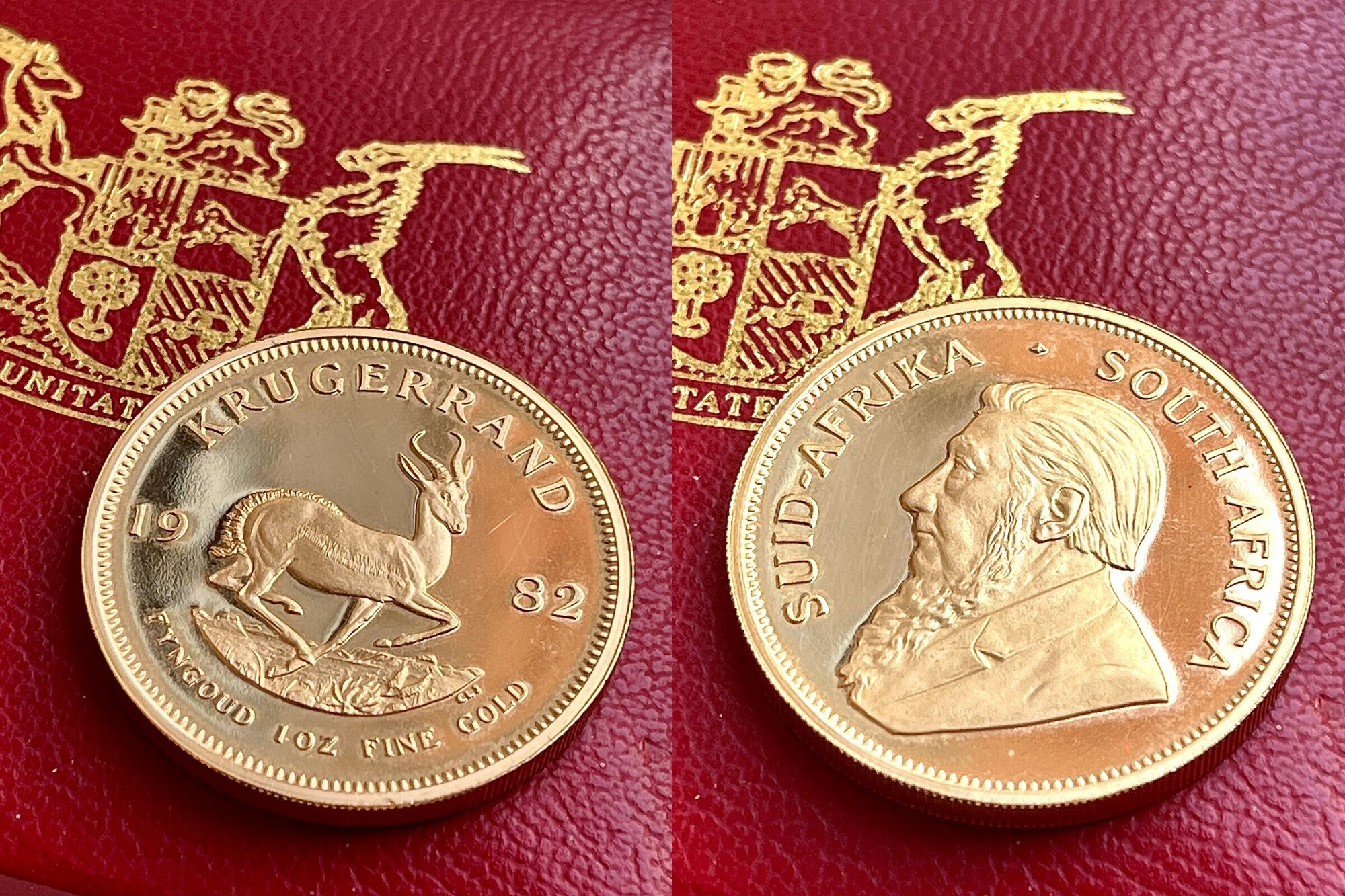 S AFRICA South Africa 1982 Krugerrand 1oz Gold Proof MA Shops s-africa-south-africa-1982-krugerrand-1oz-gold-proof-ma-shops