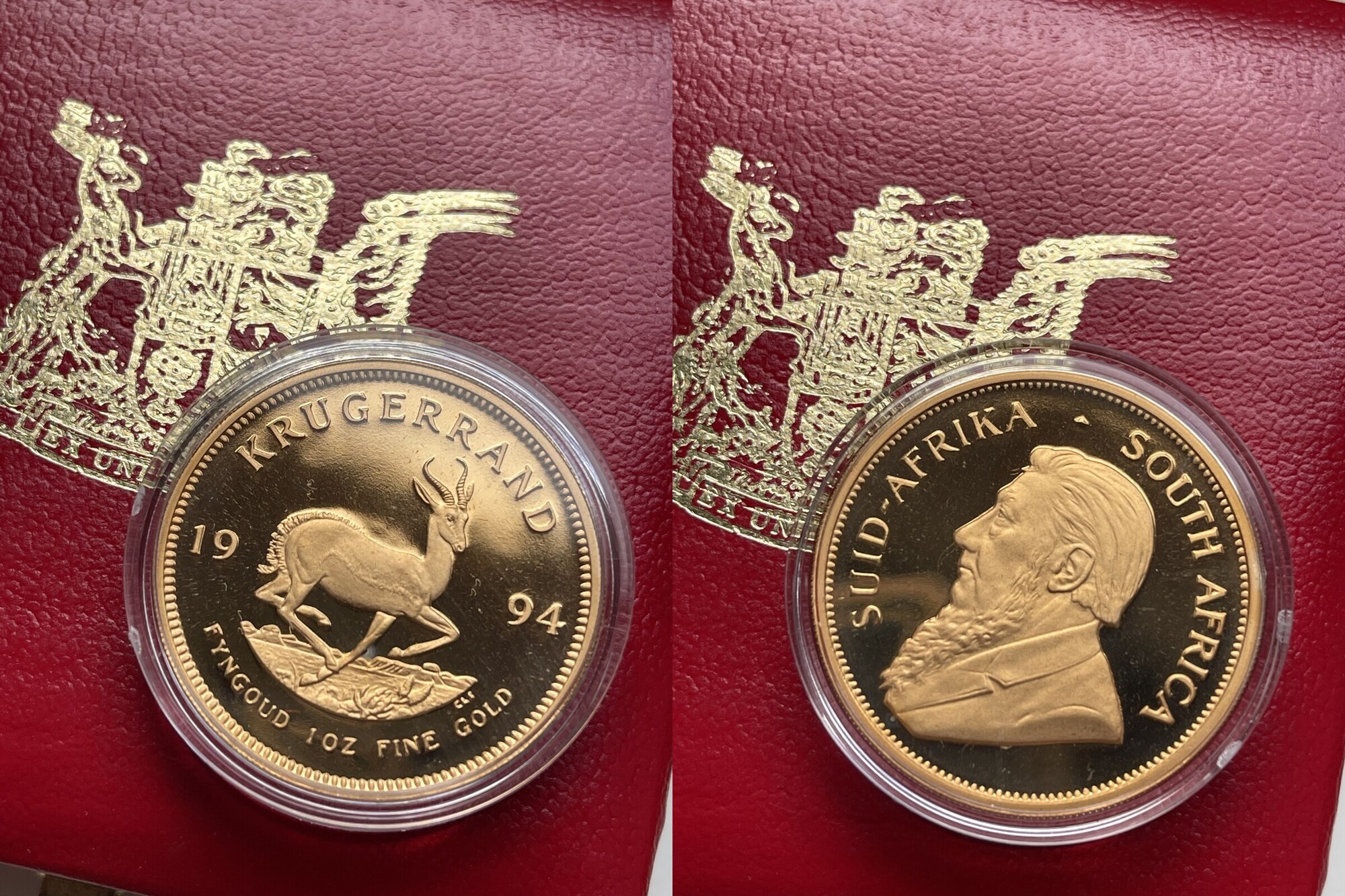 S dafrika Kr gerrand Krugerrand 1994 1oz Proof Gold Coin MA Shops s-dafrika-kr-gerrand-krugerrand-1994-1oz-proof-gold-coin-ma-shops