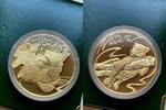 Südafrika 100 Rand Natura Big Five Leopard 1998 1oz Gold Proof South Africa - Box and COA -