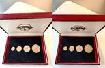 Südafrika KRand South Africa – Krugerrand – 1995 – 1.85oz – 4 gold coins set with case -