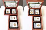 S.AFRICA G100R South Africa – Natura – 2014 – Leopard – Privy Mark CLT – 4 Proof Gold Coins -