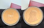 Südafrika 1 KR South Africa – Krugerrand – 1995 – 1oz Proof Gold – with case and certificate -