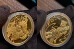 Südafrika Rand Natura Big Five Leopard 1998 1oz Gold Proof Londolozi Special Edition -