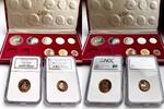 Südafrika Rand South Africa – 1979 – Rand – 10 coin long-proof set – with original red case NGC -