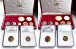 Südafrika Rand South Africa – 1967 – Rand – 9 coin long-proof set – with original red case NGC -