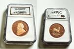 S.AFRICA 1KR 2007 South Africa &ndash; 2007 &ndash; Krugerrand &ndash; 1oz Gold &ndash; Proof NG... 7,052.87 US$  +  172.27 US$ shipping