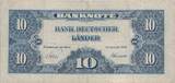 Deutschland 10 DM Deutsche Mark 1949 Ro 258 N/W BDL