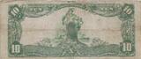 USA Vereinigte Staaten 10 Dollar 1907 Fr 625a Second National Bank Hoboken 3744