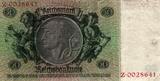 Deutschland 50 Mark 1933 Ro 175a Serie D/Z