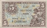 5 DM Deutsche Mark 1948 Deutschland Ro 236a B/A 62 ---K2 