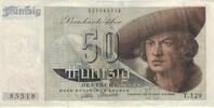 Deutschland 50 DM Deutsche Mark Ro 254 T.129 Franzosenpapier ---K2 -