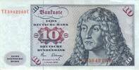 Deutschland 10 DM Deutsche Mark Ro 286b YE/D Replacement / Ersatznote (293) ---K2 -
