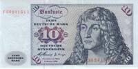 Deutschland 10 DM Deutsche Mark 1960 Ro 263c F/L (151)  23.07 US$  +  230.66 US$ shipping