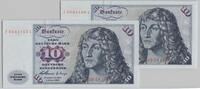 Deutschland 10 DM Deutsche Mark 1960 Ro 263c F/L P&auml;rchen (165/166)  43.83 US$  +  230.66 US$ shipping