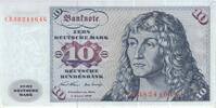 Deutschland 10 DM Deutsche Mark 1970 Ro 270a CB/G (464)  19.61 US$  +  230.66 US$ shipping