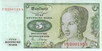 Deutschland 5 DM Deutsche Mark 1980 Ro 285b Y/A (135) Replacement / Ersa... 28.83 US$  +  230.66 US$ shipping
