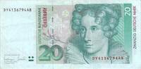 Deutschland 20 DM Deutsche Mark 1993 Ro 304a DY/A  23.07 US$  +  230.66 US$ shipping
