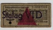 Deutschland 1 Pfennig 1939-1945 Ro 515a Serie 7 Stalag VID Dortmund West... 224.90 US$  +  230.66 US$ shipping