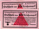 Deutschland 10 Mark 1939-1945 Ro 521 KGL WW2 pair (559/600)  161.47 US$  +  230.66 US$ shipping