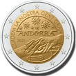 2 Euro 2021 Andorra The Old Population  Coin Card