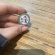 2 Euro Coloured Coin Cartoons - Smurfs