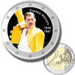 2 Euro Coloured Coin Set of 5 in Presentation Box - Music Stars