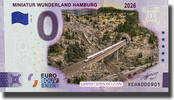 Germany 0 Euro 2026 0 Euro Souvenir Banknote Miniatur Wunderland Hamburg... 10.39 US$  +  114.32 US$ shipping