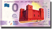 Malta &euro;2 2025 0 Euro Souvenir Banknote St Agatha's Tower- Din L-Art Helw... 10.39 US$  +  114.32 US$ shipping