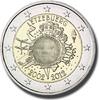  2 Euro Coloured Coin Jacques Chirac - President of France  8.19 US$  +  23.45 US$ shipping