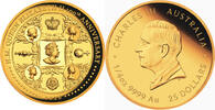 Australia 2026 Queen Elizabeth II's 100 Birthday coin 1/4 oz gold proof