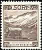 Liechtenstein 50 Rp Series of Kosel, B-perforation, sound unused, Michel 180.- -