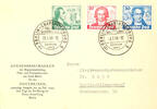 Berlin 10 - 30 Pfg. Goethe on addressed official First Day Cover, Michel 700.- -