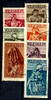 Saargebiet 40 Cent to 5 Fr. peoples help 1934: statues from churches in Saarbr+â+cken, complete set to 7 values, used Saarbr++cken * 2 bb 15.3. -
