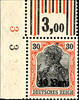 Rumänien 15 B. On 15 Pfg - 40 B. On 30 Pfg Germania, without overprint M. V. I. R. , complete mint never hinged, uniform from the left -