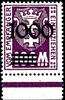 Danzig Portomarken 1000 on 100 M., overprint dull, unused from lower margin of the sheet, impeccable, photo expertize Gruber BPP, Michel 150.- -